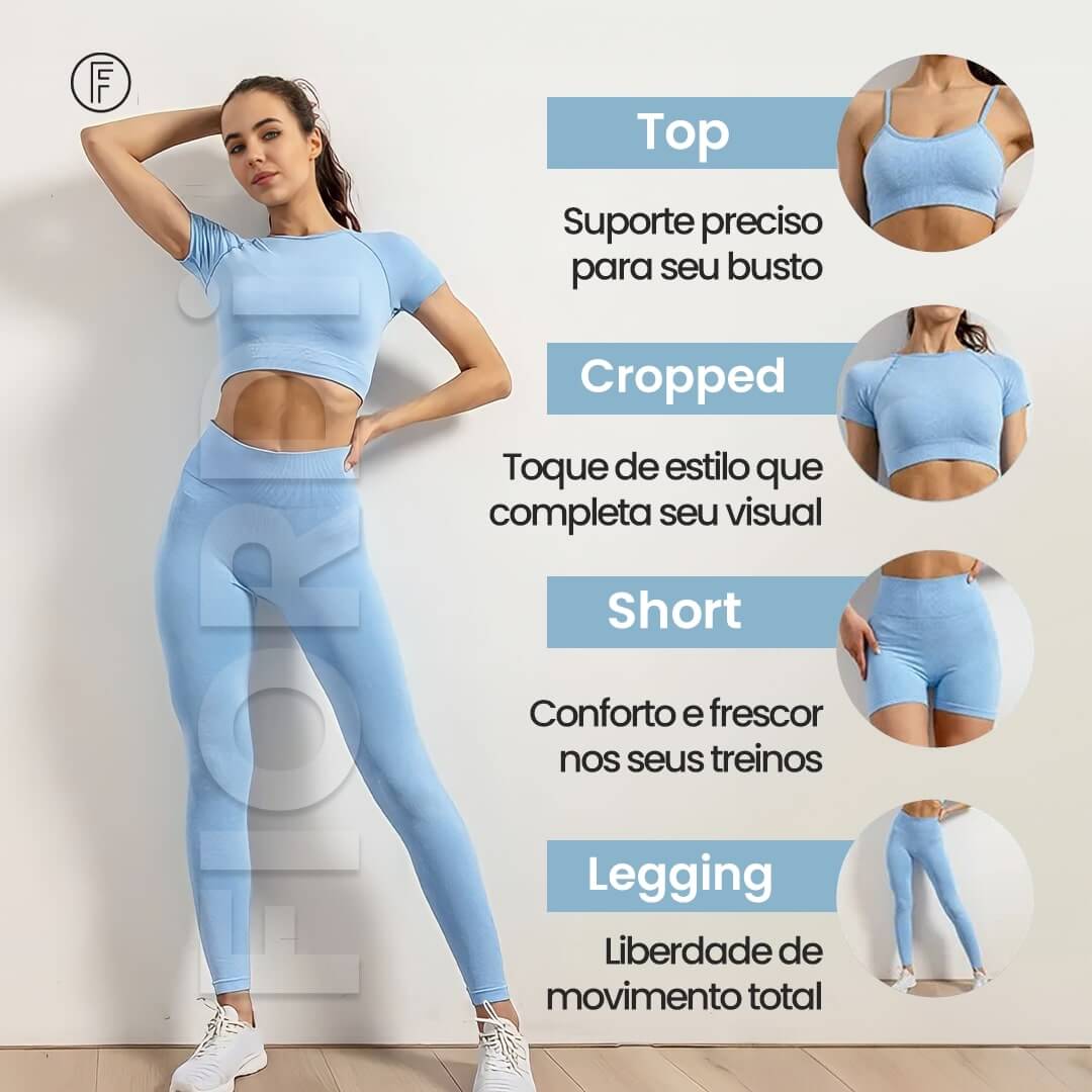 Conjunto 4 Peças - Fit Pro™