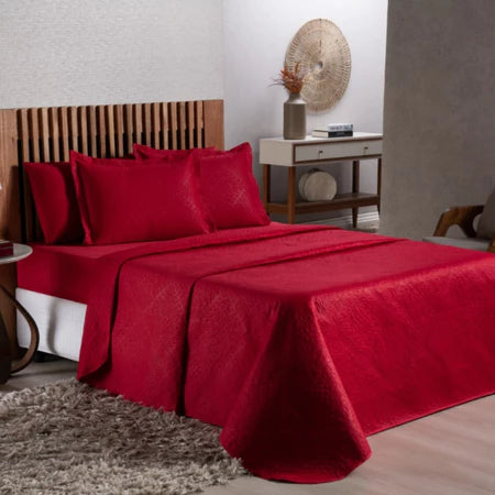 Colcha Cobre Leito Cama Solteiro Casal Queen Cores Lisas - Avulso
