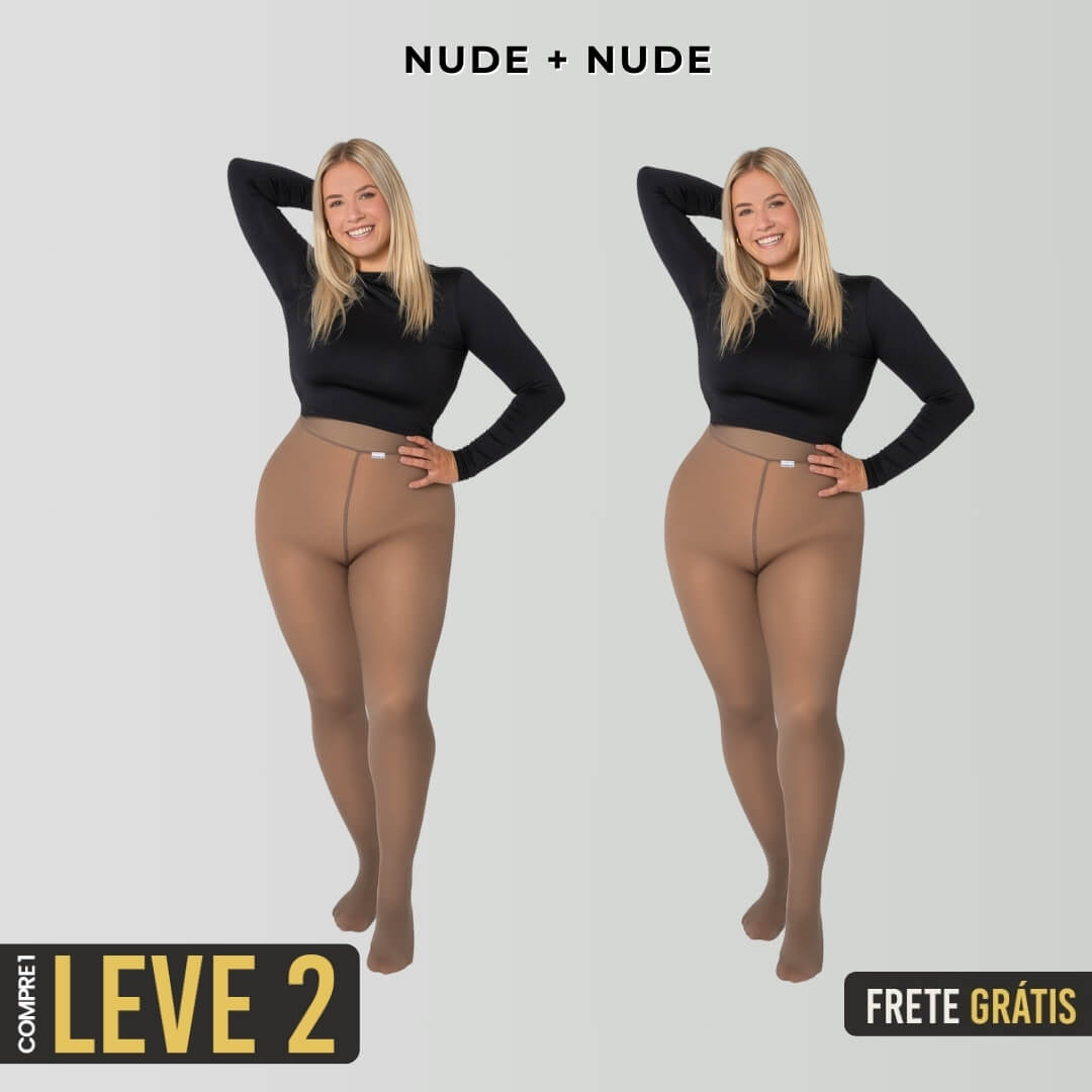 Meia-Calça Peluciada com Lã [Compre 1 & Leve 2]
