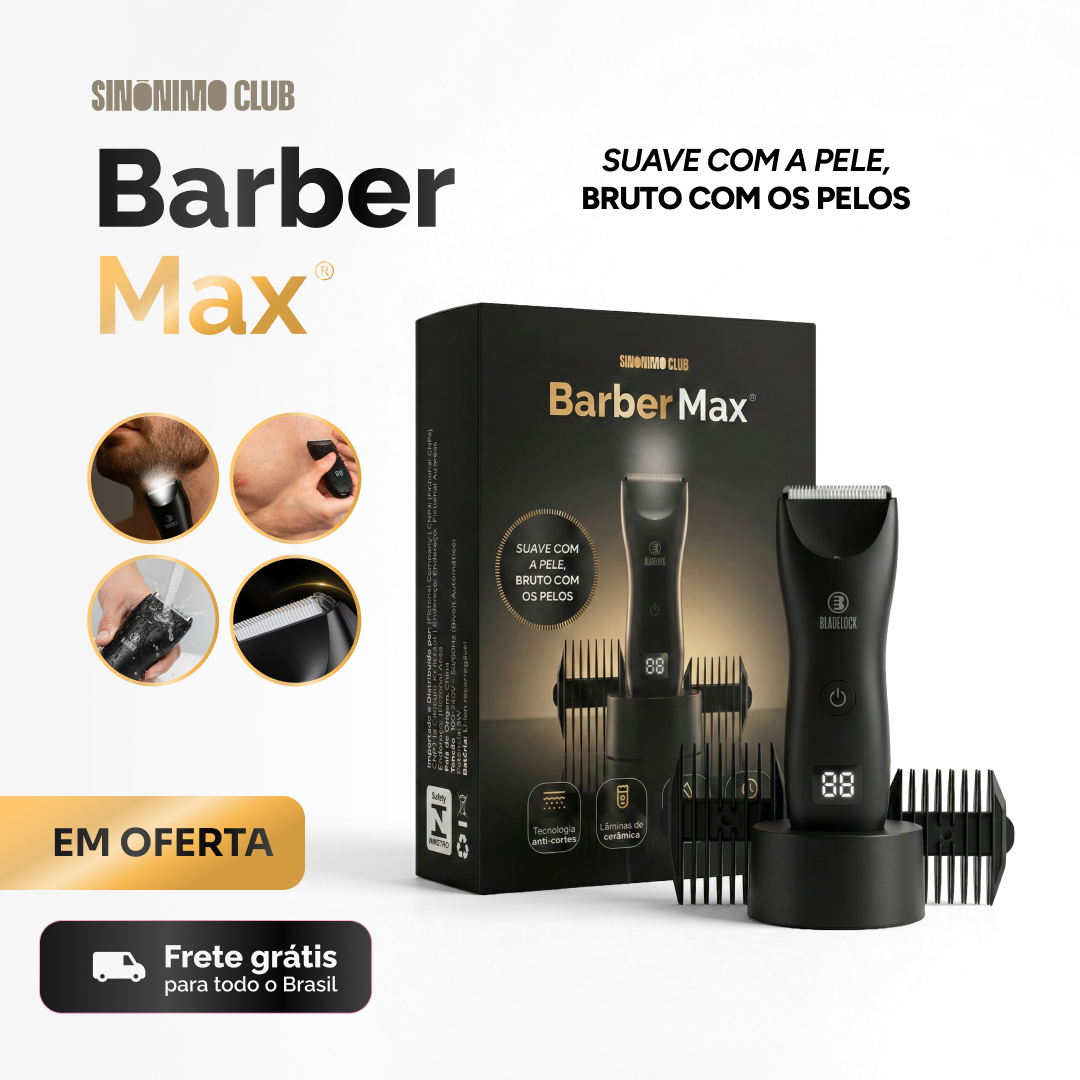 BarberMax® Barbeador Profissional Premium