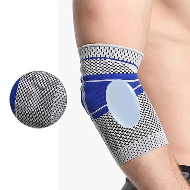Cotoveleira de Compressão com Almofada de Silicone