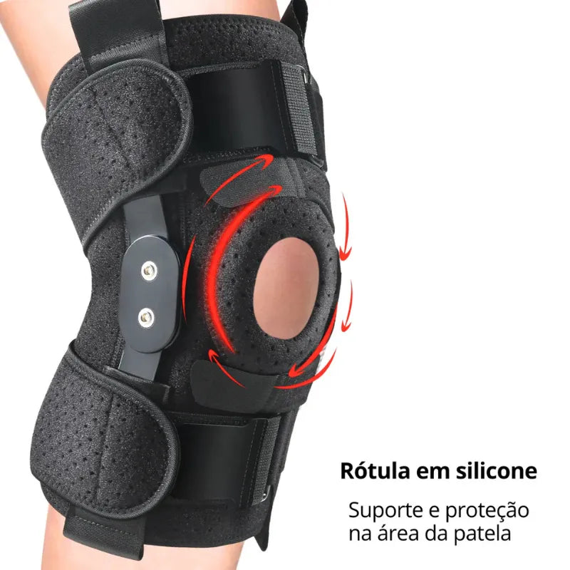 Joelheira com Suporte Lateral e Proteção dos Ligamentos - KneeProtect