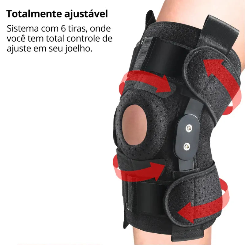 Joelheira com Suporte Lateral e Proteção dos Ligamentos - KneeProtect