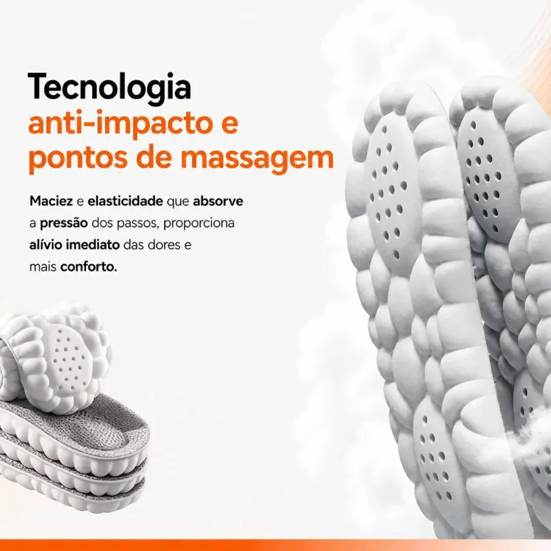 Palmilha Ortopédica Para Esporão - ConfortFit