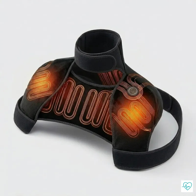 Massageador para Pescoço e Ombros com Aquecimento - HeatRelax