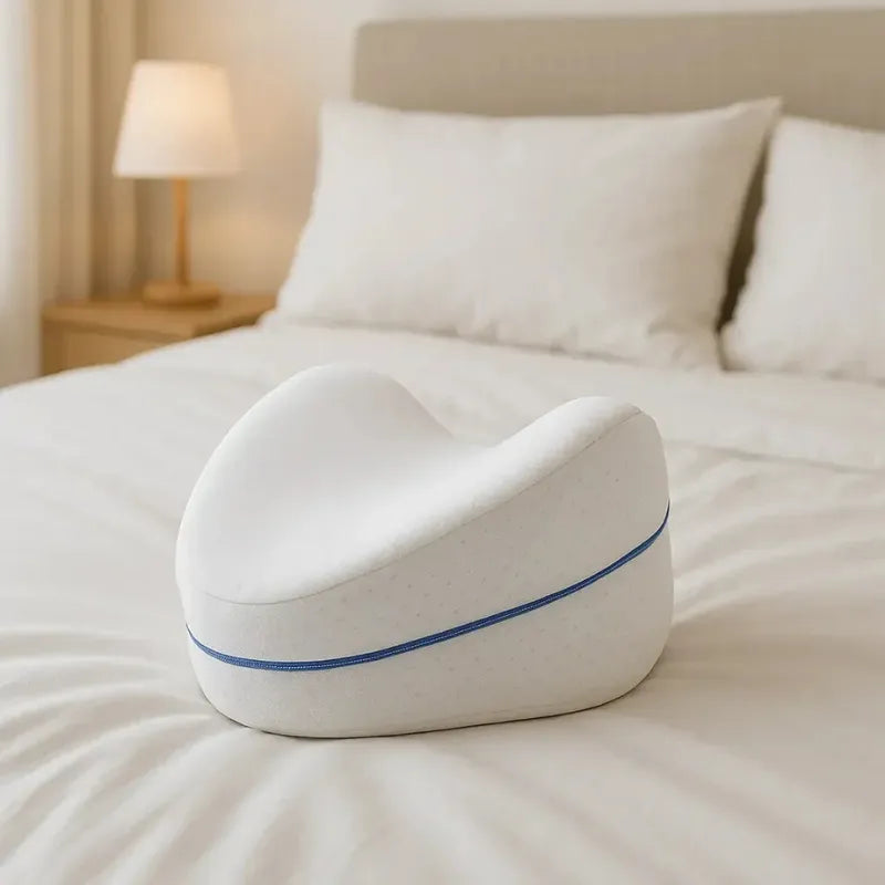 Travesseiro Ortopédico Ergonômico para Pernas e Joelhos - Compre 1 Leve 2