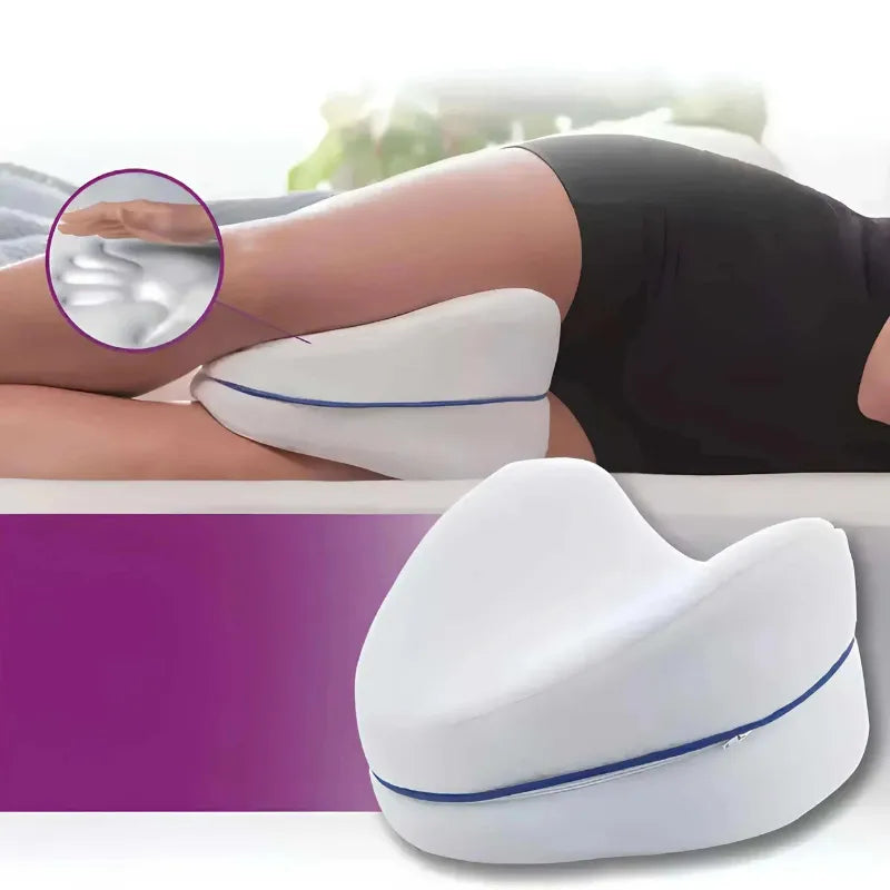 Travesseiro Ortopédico Ergonômico para Pernas e Joelhos - Compre 1 Leve 2