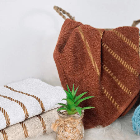 Kit 6 Toalha de Banho Grande Felpuda Macia Premium 100% Algodão Ótima Absorção